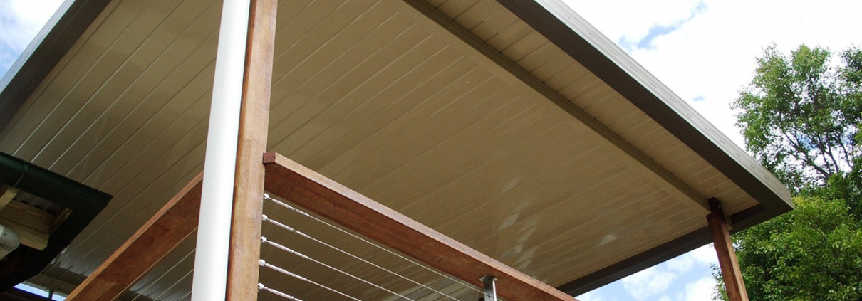 V Line Patio