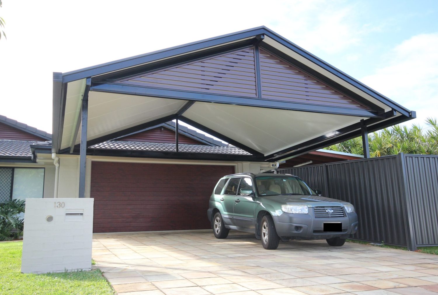 Gable Carport Thornlands 1