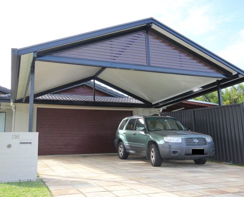 Gable Carport Thornlands 1