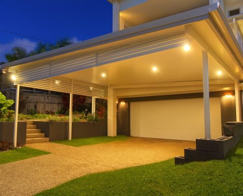 Insulated Attached Carport 1 Brighton