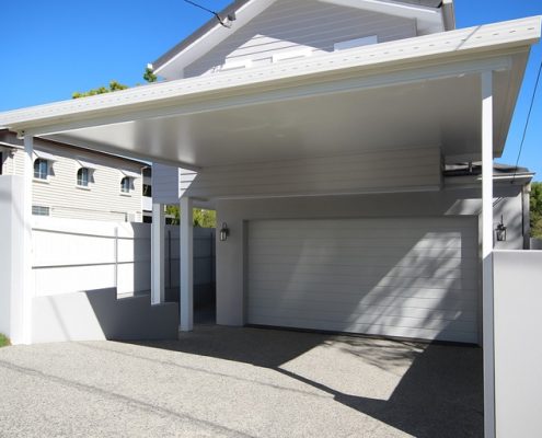 Insulated Attched Carport Holland Park 2